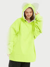 Sweat à capuche imperméable en polaire douce et moelleuse pour femme Doorek - Décoration oreilles de chat