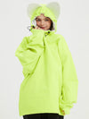 Sweat à capuche imperméable en polaire douce et moelleuse pour femme Doorek - Décoration oreilles de chat
