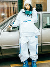 Combinaisons de snowboard Cosone Urban Groove pour femmes, style hip-hop urbain