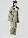 Ensemble veste et pantalon de ski/snowboard Reine des montagnes pour femme