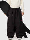 Pantalon de ski cargo utilitaire extensible et résistant Techline pour homme – Coupe ample et décontractée
