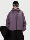 Veste de ski freestyle Nightline Park Rider pour femme avec panneaux réfléchissants