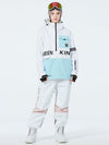 Combinaisons de ski anorak à demi-zip Mountain Peak SnowGuard pour hommes