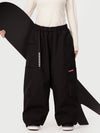 Pantalon de neige cargo utilitaire extensible et résistant Techline pour femme – Coupe ample et décontractée