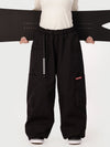 Pantalon de neige cargo utilitaire extensible et résistant Techline pour femme – Coupe ample et décontractée