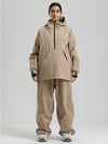 Combinaisons de snowboard anorak Gsou Snow pour femmes, résistantes et au style urbain.