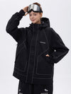 Veste de ski réfléchissante All Weather Mountain Chill pour femme – Ski nocturne et snowboard