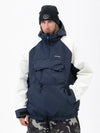 Veste bomber de snowboard Mountain Freestyle pour homme avec poche cargo