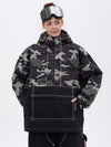 Veste de snowboard camouflage à enfiler pour femme, style montagne toutes saisons, Streetstorm