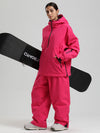 Combinaisons de snowboard anorak Gsou Snow pour femmes, résistantes et au style urbain.