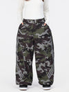 Pantalon de neige ample et réfléchissant Nightline Park Rider pour femme