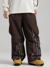 Pantalon de ski cargo réfléchissant Gsou Snow Furious Spark pour femme