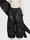 Pantalon de ski cargo oversize TerrainFlex Freestyle pour femme – Édition Crew