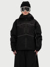 Veste de ski freestyle Nightline Park Rider pour femme avec panneaux réfléchissants