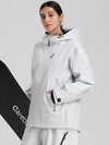 Anorak ample et résistant pour femme, style montagne, de la marque Gsou Snow.