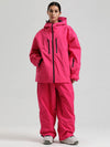 Combinaisons de ski Gsou Snow pour femmes, résistantes, isolées et coupe-vent, style montagne pro.