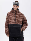 Veste de snowboard camouflage à enfiler pour femme, style montagne toutes saisons, Streetstorm