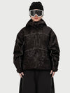 Veste de ski freestyle Nightline Park Rider pour femme avec panneaux réfléchissants