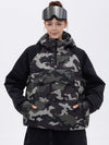 Veste bomber de snowboard Mountain Freestyle pour femme avec poche cargo