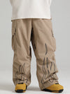Pantalon de ski cargo réfléchissant Gsou Snow Furious Spark pour femme