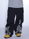 Pantalon de ski cargo réfléchissant Gsou Snow Furious Spark pour femme