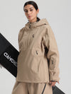 Anorak ample et résistant pour femme, style montagne, de la marque Gsou Snow.