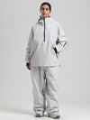 Combinaisons de snowboard anorak Gsou Snow pour femmes, résistantes et au style urbain.