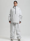 Combinaisons de snowboard anorak Gsou Snow pour femmes, résistantes et au style urbain.