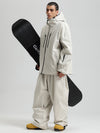 Combinaisons de ski Gsou Snow pour hommes, résistantes, isolées et coupe-vent.