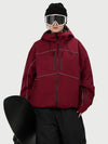 Veste de ski freestyle Nightline Park Rider pour femme avec panneaux réfléchissants