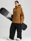 Combinaisons de snowboard anorak Gsou Snow pour femmes, résistantes et au style urbain.