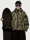 Veste de ski freestyle Nightline Park Rider pour femme avec panneaux réfléchissants