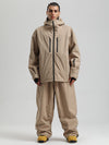 Combinaisons de ski Gsou Snow pour hommes, résistantes, isolées et coupe-vent.