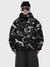 Veste de ski freestyle Nightline Park Rider pour femme avec panneaux réfléchissants