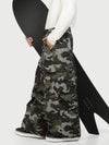 Pantalon de neige extra ample Wild Motion pour homme, avec poches cargo réfléchissantes.