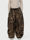 Pantalon de neige extra ample avec poches cargo réfléchissantes Wild Motion pour femme