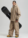 Combinaisons de snowboard anorak Gsou Snow pour hommes, résistantes et au style urbain.