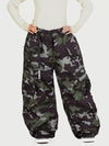 Pantalon de ski cargo oversize TerrainFlex Freestyle pour femme – Édition Crew