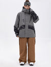 Ensemble de ski Chillform pour femme, camouflage réfléchissant – Veste Glow Trail et pantalon de ski ample