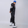 Combinaison de snowboard monopièce pour homme PINGUP P-40 Fighter & Shark