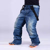 Salopette en jean pour homme, idéale pour les activités de plein air.