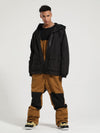 Ensemble veste de ski cargo et salopette Gsou Snow Winter Ranger pour homme