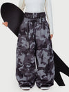 Pantalon de neige ample et résistant pour femme Urban Storm, style freestyle.