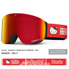 Lunettes de ski/snowboard unisexes Nandn, protection ouvrables