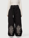 Pantalon de ski ample et polyvalent Hyper Beast pour femme