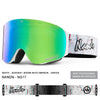 Lunettes de ski/snowboard unisexes Nandn, protection ouvrables