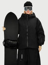 Veste de ski freestyle multifonctionnelle et résistante pour femme, style urbain.