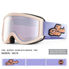 Lunettes de ski tendance FreedomShade unisexes Nandn