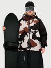Veste de ski freestyle multifonctionnelle et résistante pour femme, style urbain.