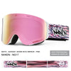 Lunettes de ski/snowboard unisexes Nandn, protection ouvrables
